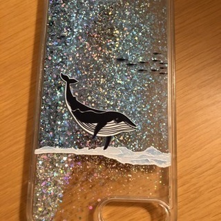 ラメが流れるiphoneケース