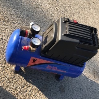☆美品☆YAMAZEN☆YCP-12☆オイルレスエアーコンプレッサー☆動作品 管理番号2205の画像
