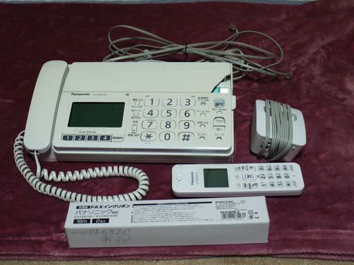 親子電話　FAX　パナソニック　価格交渉します　リボンインクおまけ 訳あり