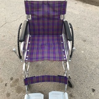 カワムラ製品　車椅子程度良　折タタミ出来ます　自走式介護用に如何...