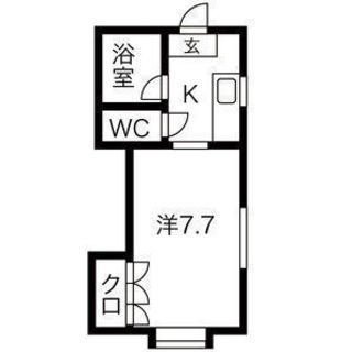 【県立大学、盛岡大学学生向けアパート】　大家直接で初期費用を安く抑える事が出来ます！　インターネットも無料！！の画像