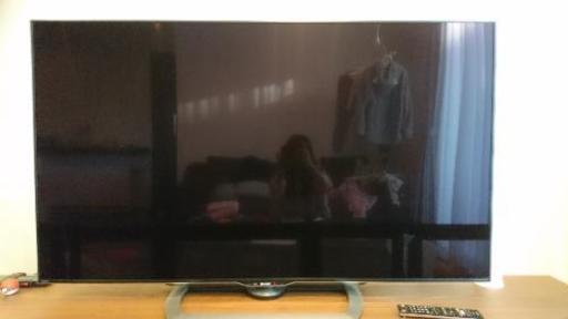 超美品！SHARP AQUOS 60型テレビ  リモコン、取説あり