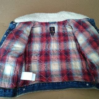 babyGap デニムジャケット 裏地付き　4歳　105センチ　【美品】【値下げ】の画像