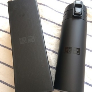 未使用★ステンレスボトル330ml・UNIQLOノベルティ