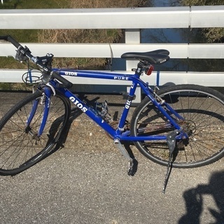 配達あり GIOS中古サイクリング車 27インチ ブルー ギア ...