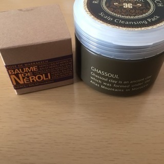 スカルプクレンジングパック&フェイスネック用オイルバーム