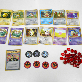 ポケモンカード 旧裏面 13枚セット ピカチュウ、ライチュウ、カ...