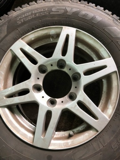 ハイエース200系 ホイール  15✖️6j 35