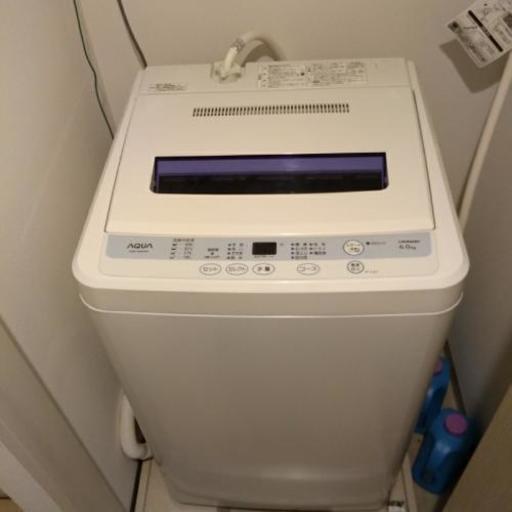 アクア AQW-S60A 6キロ 2011年製造 洗濯機