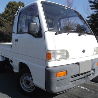 ☆激安AC付き軽トラ!!絶好調美車サンバートラック!!5速MT!...