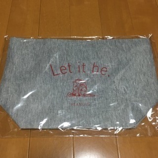 [未使用]スヌーピー スウェットランチバッグの画像