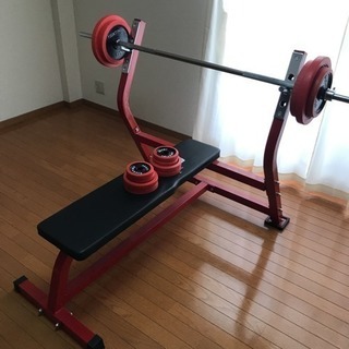 ファイティングロード ベンチプレスセット 美品の画像