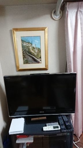 TOSHIBA  REGZA  37型  2008年製とテレビ台
