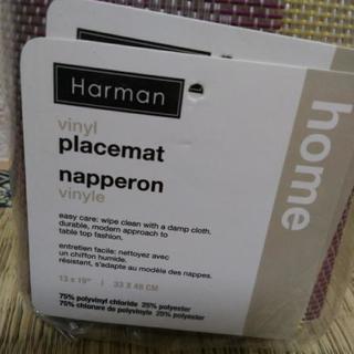 【未使用】ランチマット2枚セットの画像