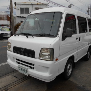 平成１６年式　スバル　サンバー　バン　トランスポーター　キーレス...