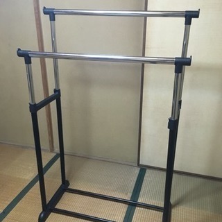 値下げ中‼︎‼︎  2段ハンガーラック