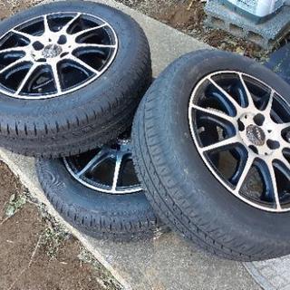 バリヤマ　タイヤ、ホイール4本セット　175/65r14