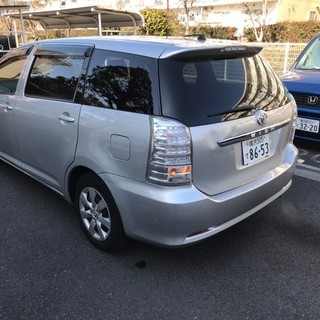 【支払総額18.5万】H20 ウィッシュ G 車検長い(H31/4) 7人乗 8万km 内外装キレイ ETC ナビ 修復歴なし エアコン PW PS CD FM AMの画像