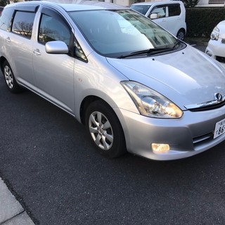 【支払総額18.5万】H20 ウィッシュ G 車検長い(H31/4) 7人乗 8万km 内外装キレイ ETC ナビ 修復歴なし エアコン PW PS CD FM AMの画像