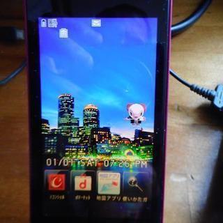 AQUOS SHOT　タッチパネルのガラケー　SH-03D　訳あり