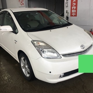 プリウス　1.5　Gツーリングセレクション・レザーパッケージ　車検令和3年9月迄　 FF　ホワイト　平成20年式の画像