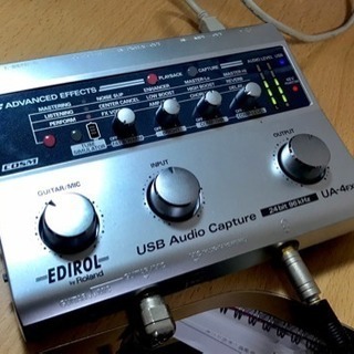 レコーディング・生配信用に EDIROL UA-4FX オーディオインターフェースの画像