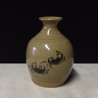 虫明焼 預け徳利 a209