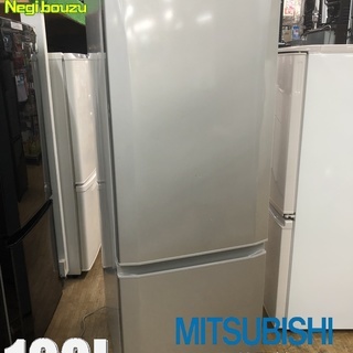 美品【 MITSUBISHI 】三菱 168L 2ドア冷蔵庫 ラ...
