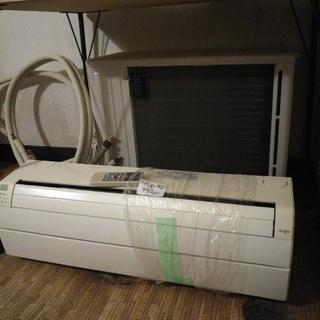 ルームエアコンAS-E22V-W　室外機とセット