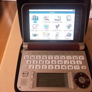 SHARP BRAIN カラー 電子辞書