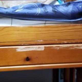 【購入者様決まりました。】難あり　二段ベッドの画像