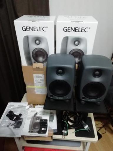 genelec 8020cpm シリアル連番ペア + キクタニdj-sps