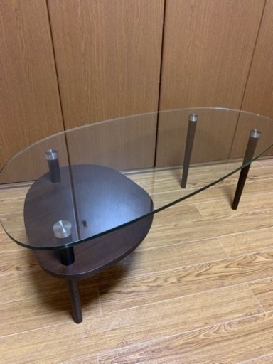 即決です！ センターテーブル ガラス