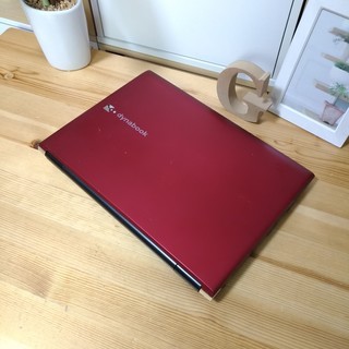 可愛いカーマインレッドのDynaBook★　高性能corei53...