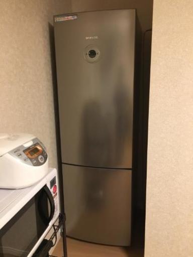 近隣配送無料☆大宇電子 340L２ドア冷凍冷蔵庫 DRF-340TS☆左右付け替え可能どっちもドア☆送料込み(地域限定)☆直接引き取り歓迎☆早期受け取り希望☆