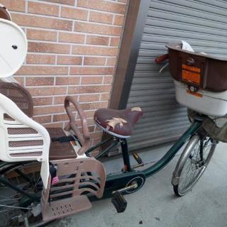 子乗せ自転車  3人乗り自転車