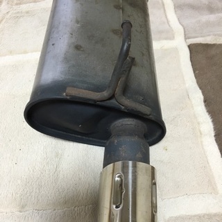 三菱コルト純正マフラー