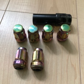 ホイールナット 4H用 16個+専用工具