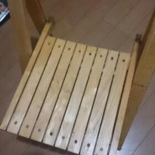 木製 折り畳みチェア 椅子 訳あり家具の画像