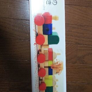 【知育玩具】ワニさんの汽車つみき　値引きしました!