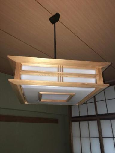 和風  天井照明