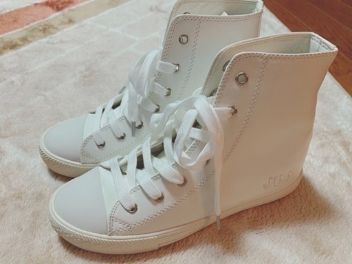 ☆JILL STUART☆【ジル スチュアート】ホワイトスニーカー22.5㎝ 未使用
