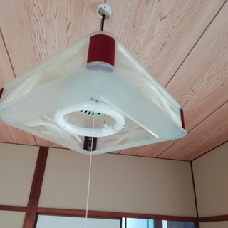 昭和レトロな電気傘傘だけ (ひよこ) 英賀保の照明器具の中古