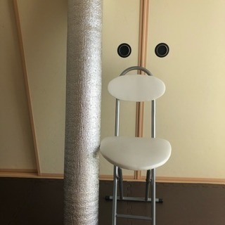 アルミシート、折りたたみ椅子、テントセット