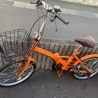 サイマの折りたたみ自転車