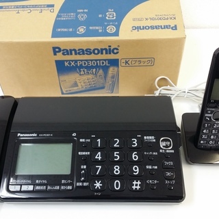 【新品同様】パナソニック おたっくす KX-PD301DL【FA...
