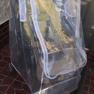 combi コンビ メチャカルファーストα CZ-400 ベビーカー おまけで全身雨避けカバー付きの画像