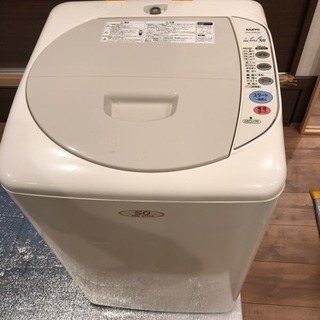 洗濯機 SANYO ASW−A50V(W) (取引中)の画像