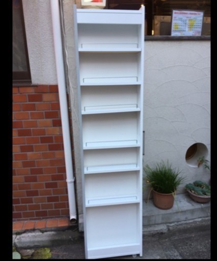 【取引中】隙間収納家具 12cm ホワイト