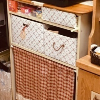 DIY  レンジ台  収納家具